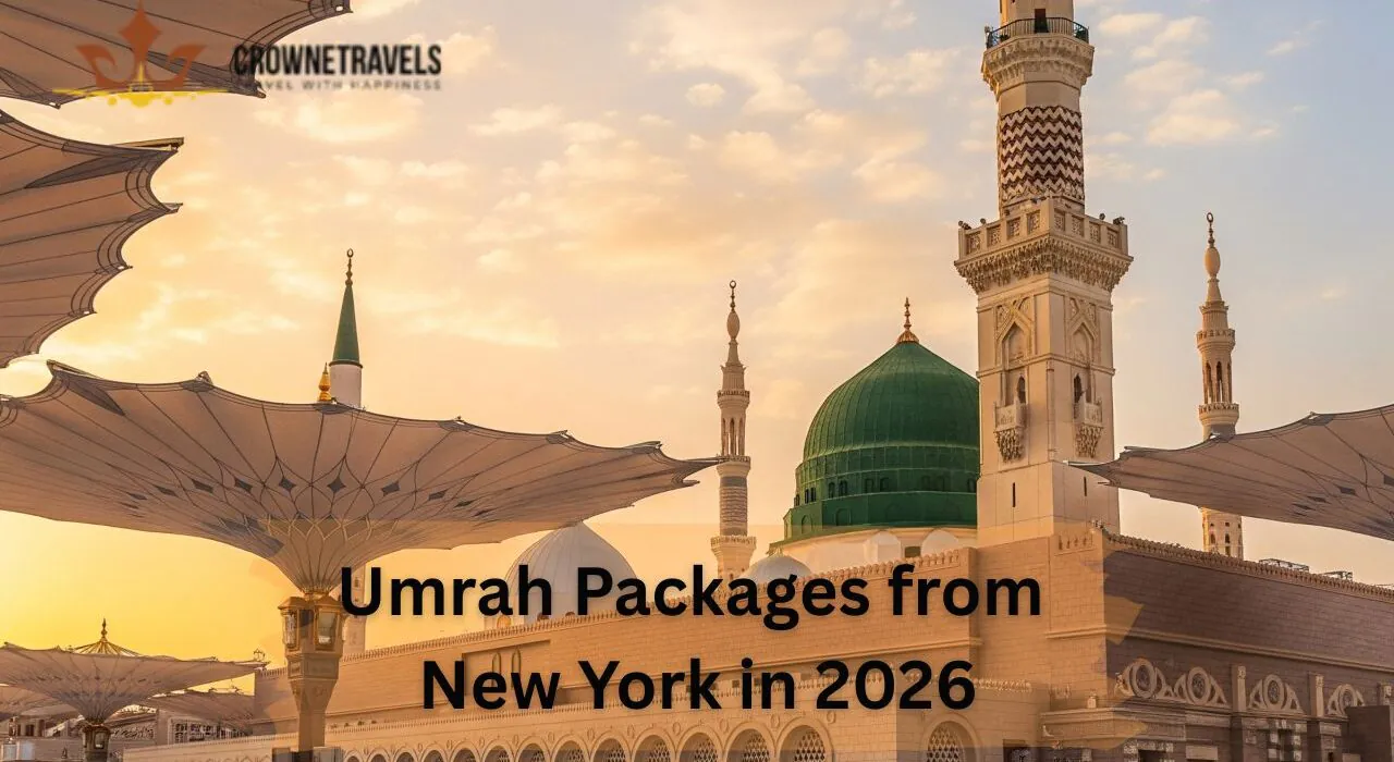 Umrah Packages from New York 2026 With Crowne Travels