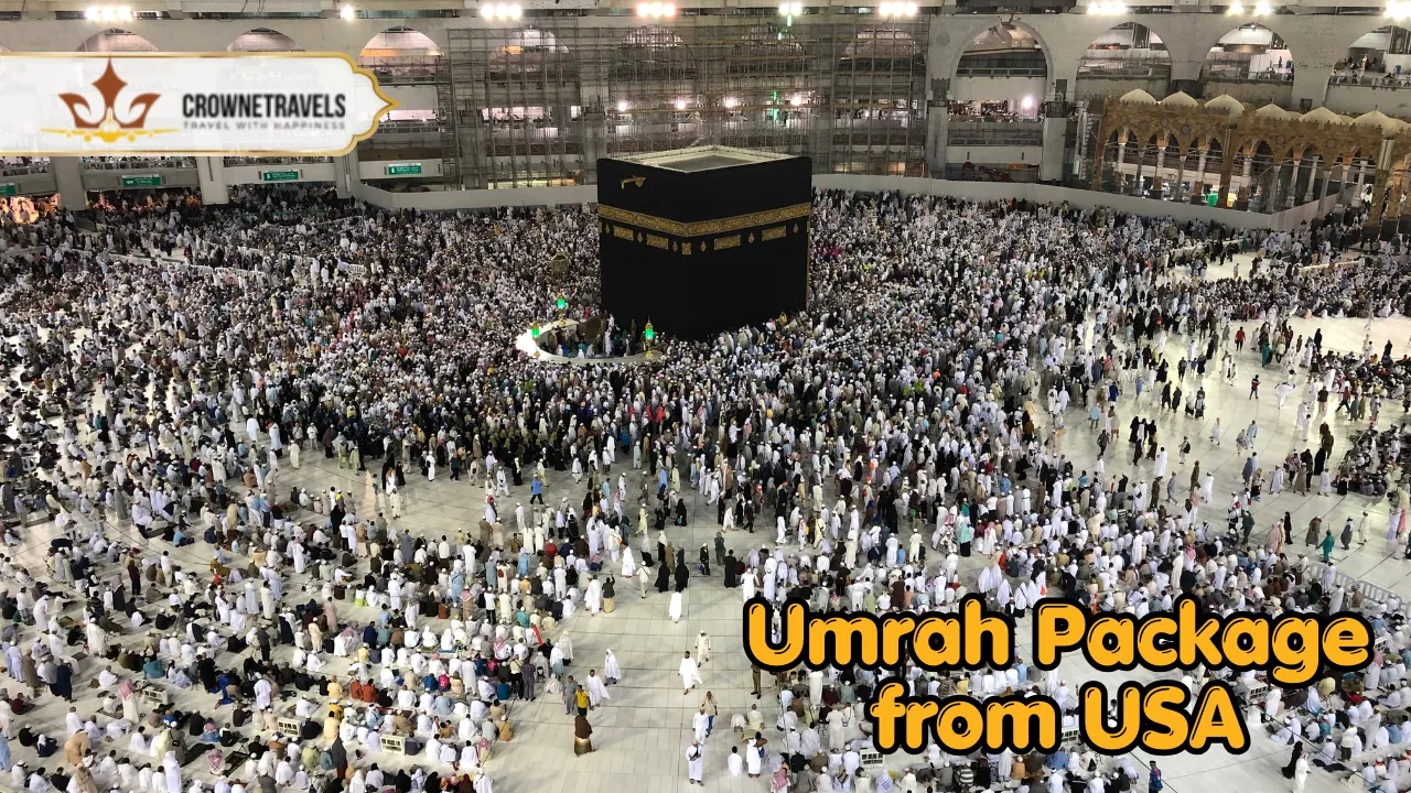 Umrah Package from USA With Crowne Travels