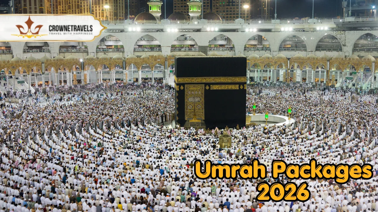 Umrah Packages 2026 With Crowne Travels