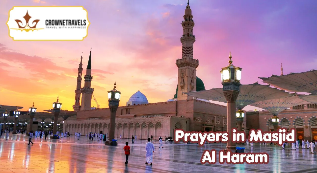 Prayers in Masjid Al Haram With Crowne Travels